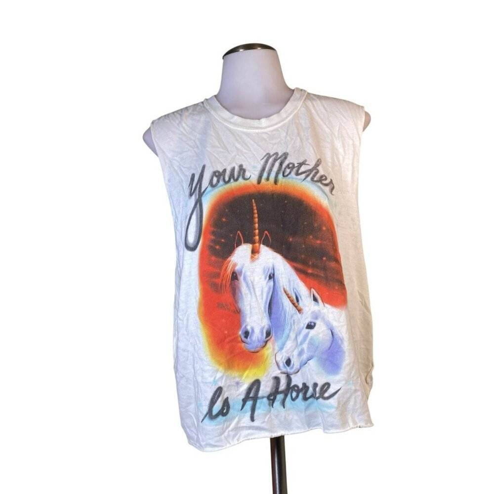 UNIF Your Mother is a Horse Muscle Tank - Picture 9 of 11